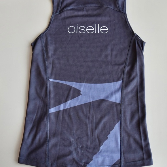 Oiselle Volee Team Singlet, Slate XS - Picture 2 of 5